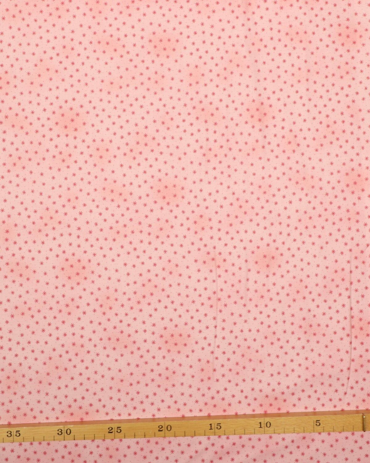 Pink stjerne på meleret lyserød - Patchwork - Billede 3