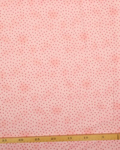Pink stjerne på meleret lyserød - Patchwork
