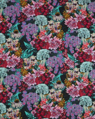 Farverigt blomsterhav - Patchwork
