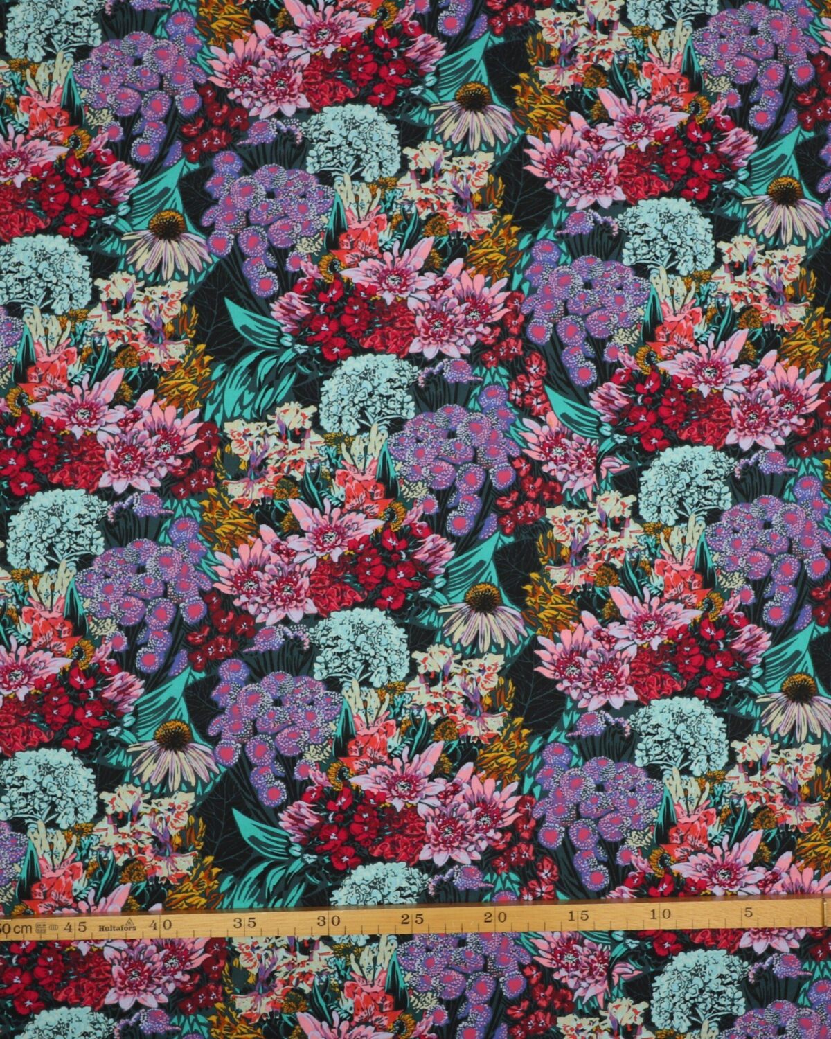 Farverigt blomsterhav - Patchwork - Billede 3