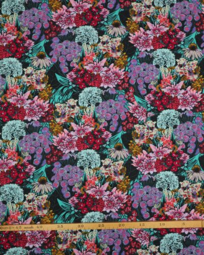 Farverigt blomsterhav - Patchwork