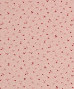 Småblomstret på lyserød- Patchwork - Ukendt