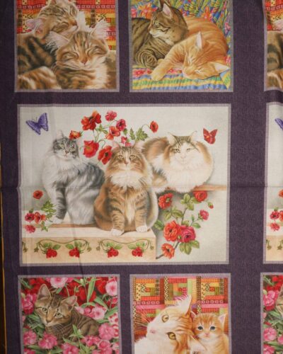 Cats, Katte - Patchwork rapport (nr. 135) 7 Cats, Katte - Patchwork rapport (nr. 135)