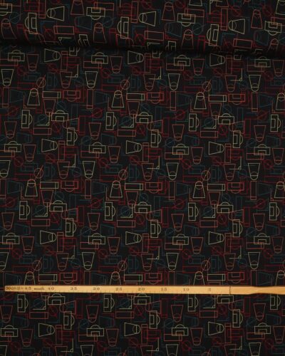 Optegninger af boldbaner på sort - Jersey