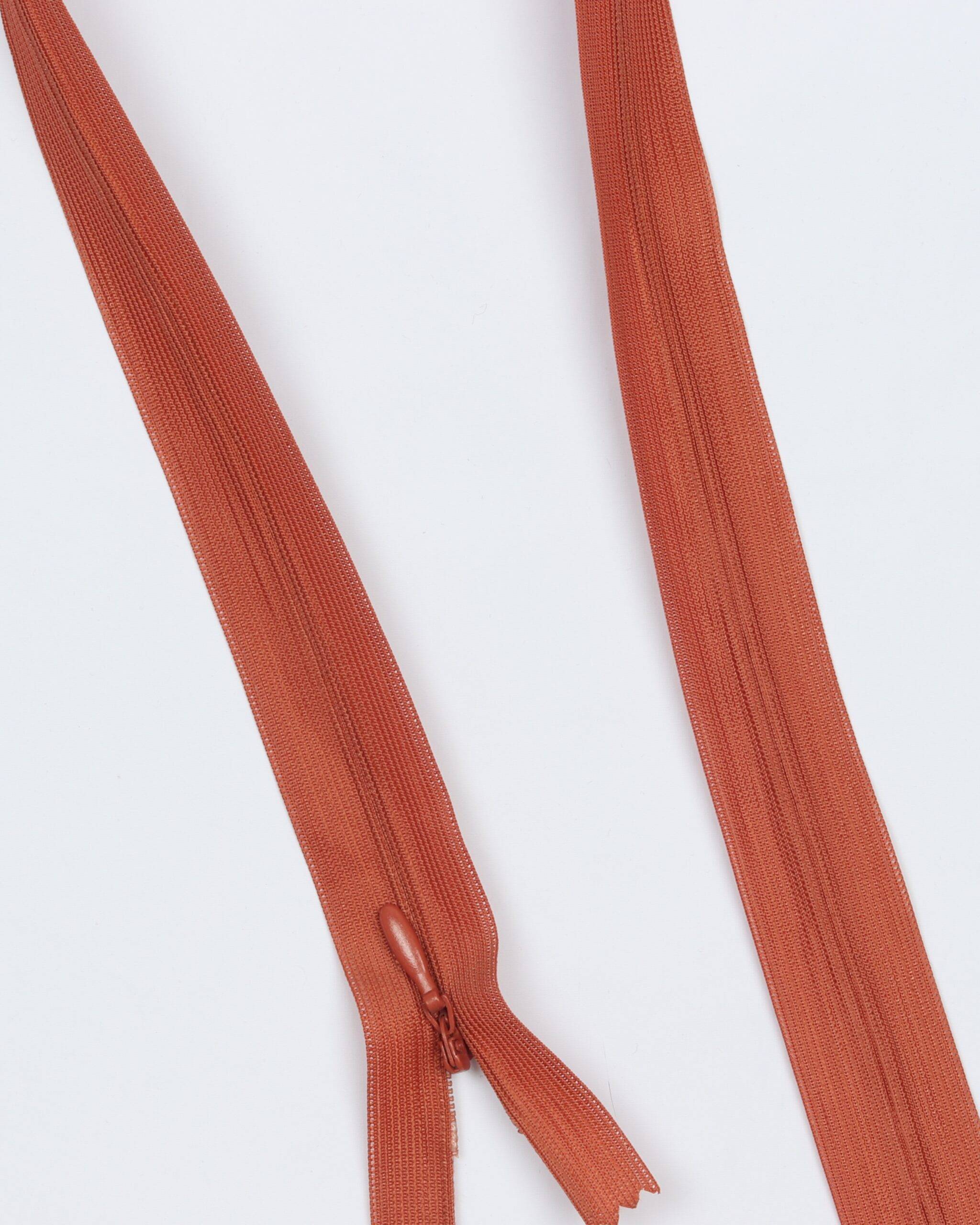 Usynlig lynlås, spiral 4 mm - 60 cm