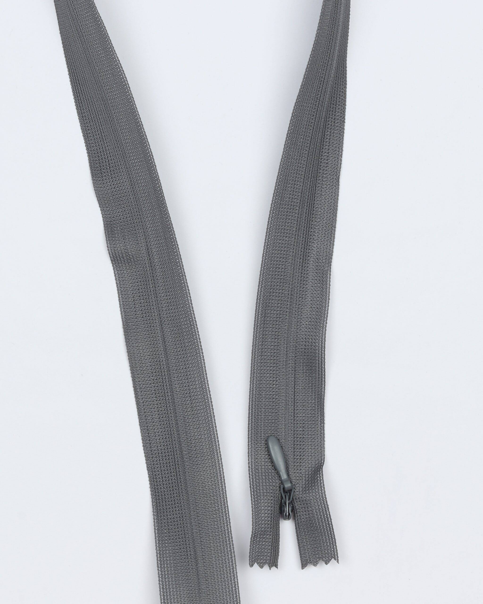 Usynlig lynlås, spiral 4 mm - 60 cm