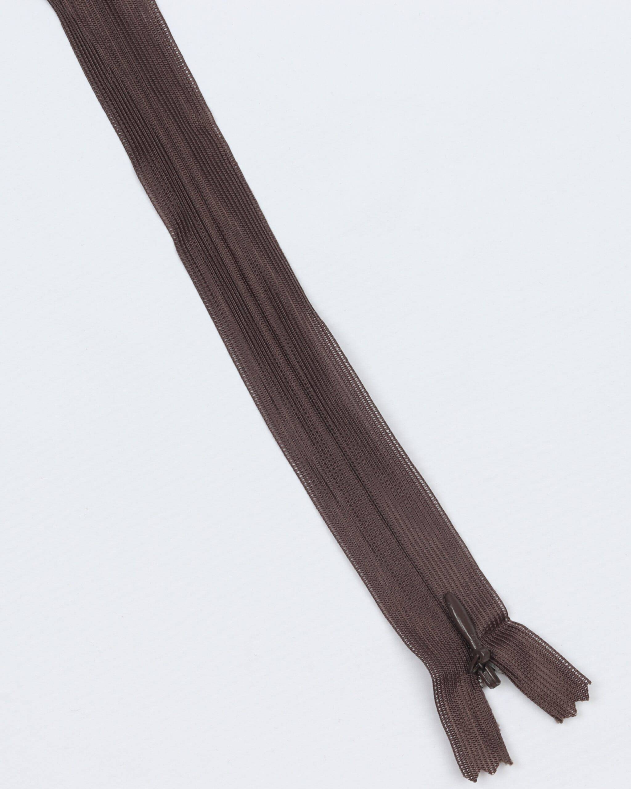 Usynlig lynlås 4 mm - 22 cm