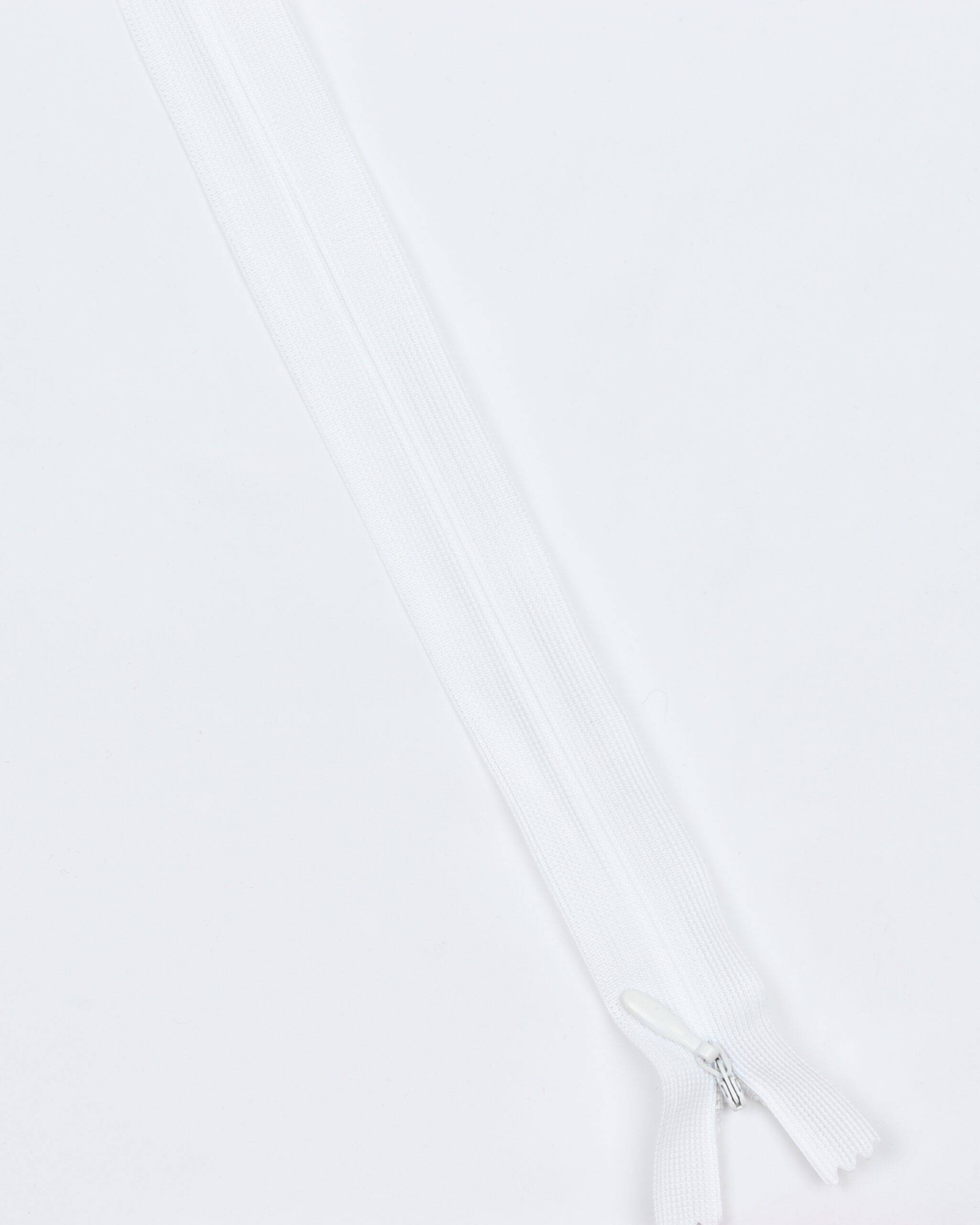 Usynlig lynlås 4 mm - 22 cm