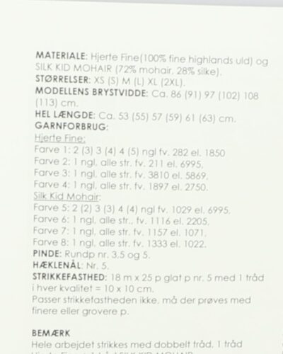 2507 Bente - Design: Stine Hoelgaard Johansen