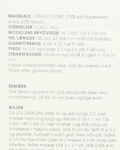 2402 Albertine - Strikkeopskrift