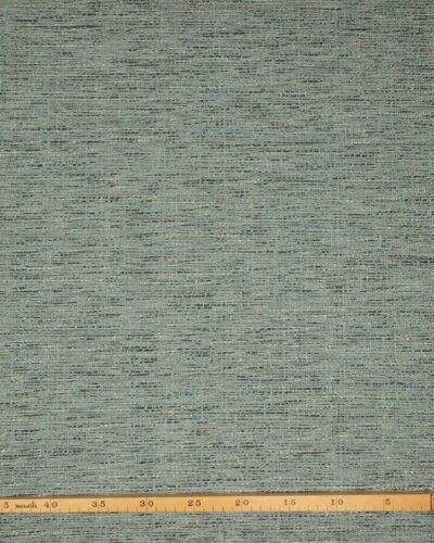 Turkis m. grå tråde - Møbelstof