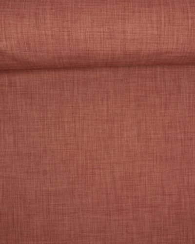 Meleret støvet lys terracotta - Møbelstof
