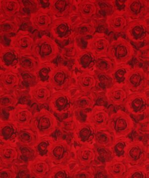 Røde roser - Patchwork - Stoffabrics