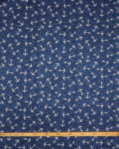 Anker på blå - Patchwork 7 Anker på blå - Patchwork