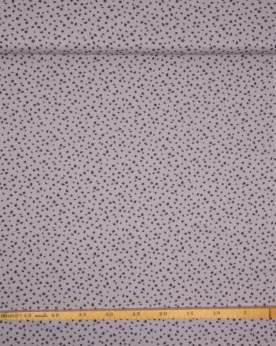 Små blomster på lyselilla - Patchwork