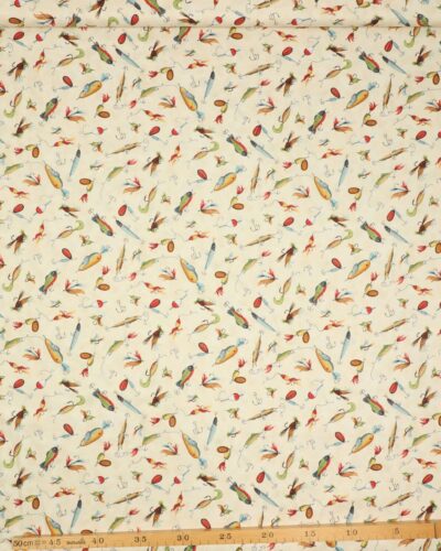 Down by the lake, fiskefluer og kroge - Patchwork 7 Down by the lake, fiskefluer og kroge - Patchwork