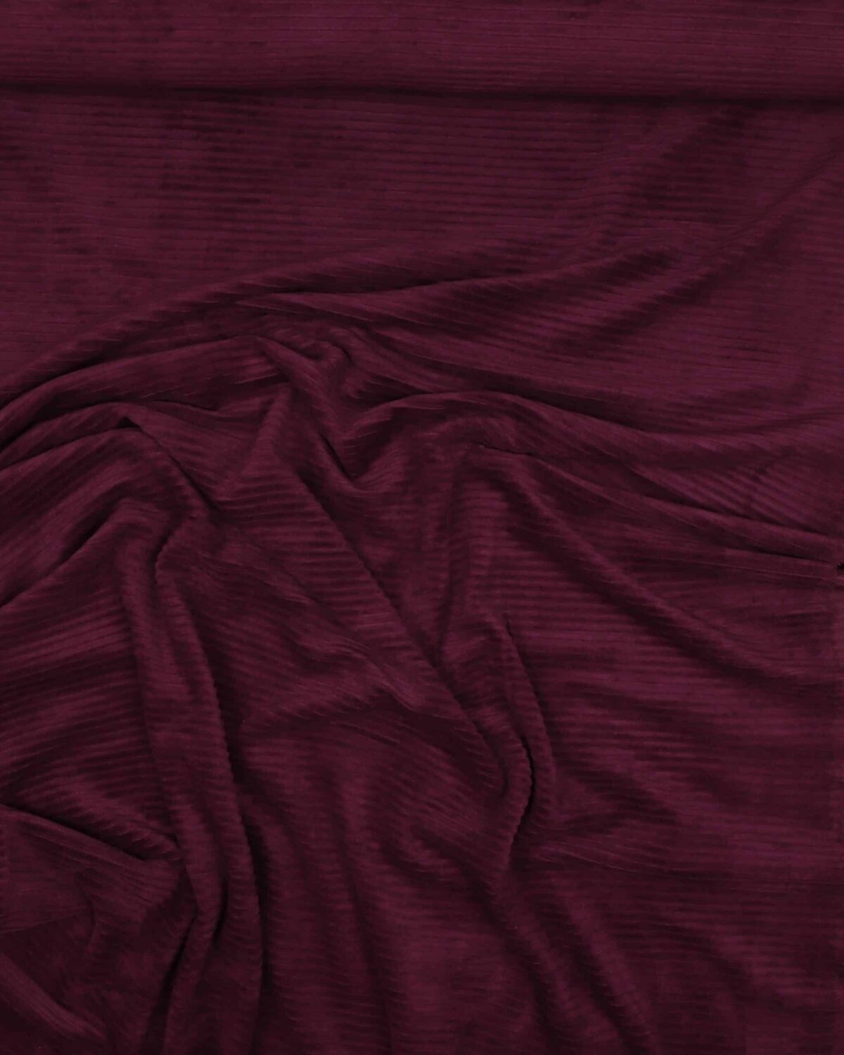 Riflet stræk velour - Bordeaux