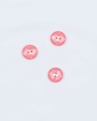 Pink facetslebet - 13 mm