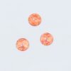 Orangerød, perlemorsagtig - 15 mm , perlemorsagtig - 15 mm -