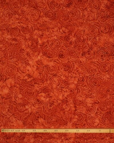 Rustfarvet cirkelmønster - Bali 7 Rustfarvet cirkelmønster - Bali