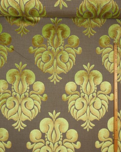 Grå og lime - Møbelstof 8 Grå og lime - Møbelstof