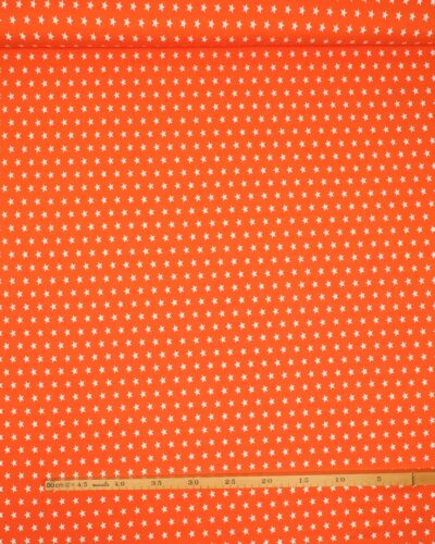 Små hvide stjerner på orange - Jersey