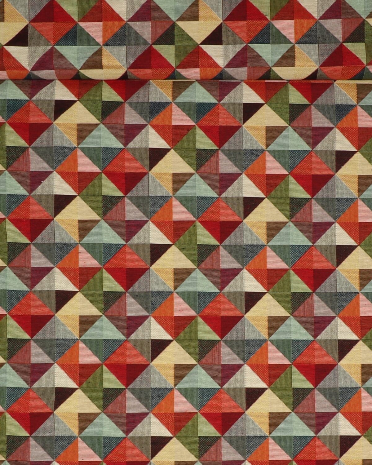Trekanter i firkanter - Gobelin - Billede 2