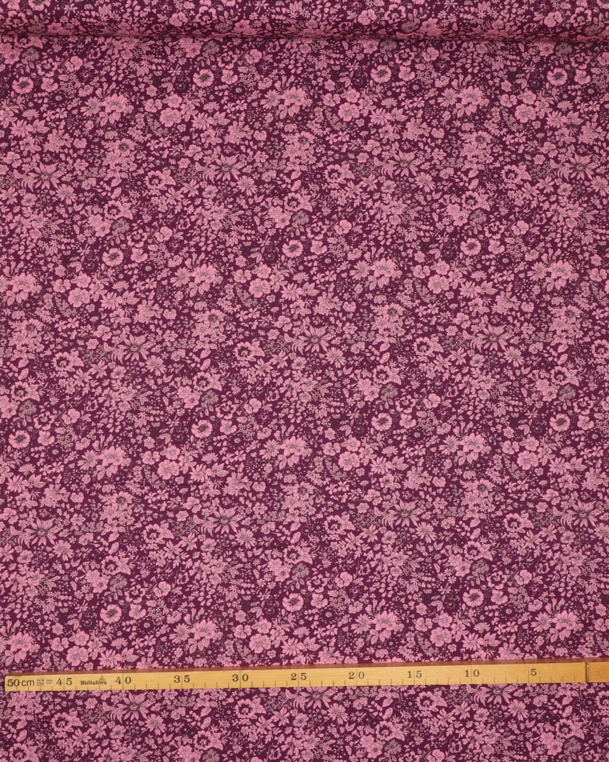 Emily Silhouette Flower, bordeaux/lys pink - Liberty - Image 3