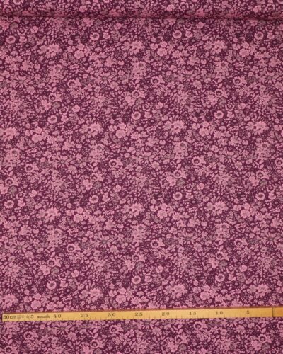 Emily Silhouette Flower, bordeaux/lys pink - Liberty