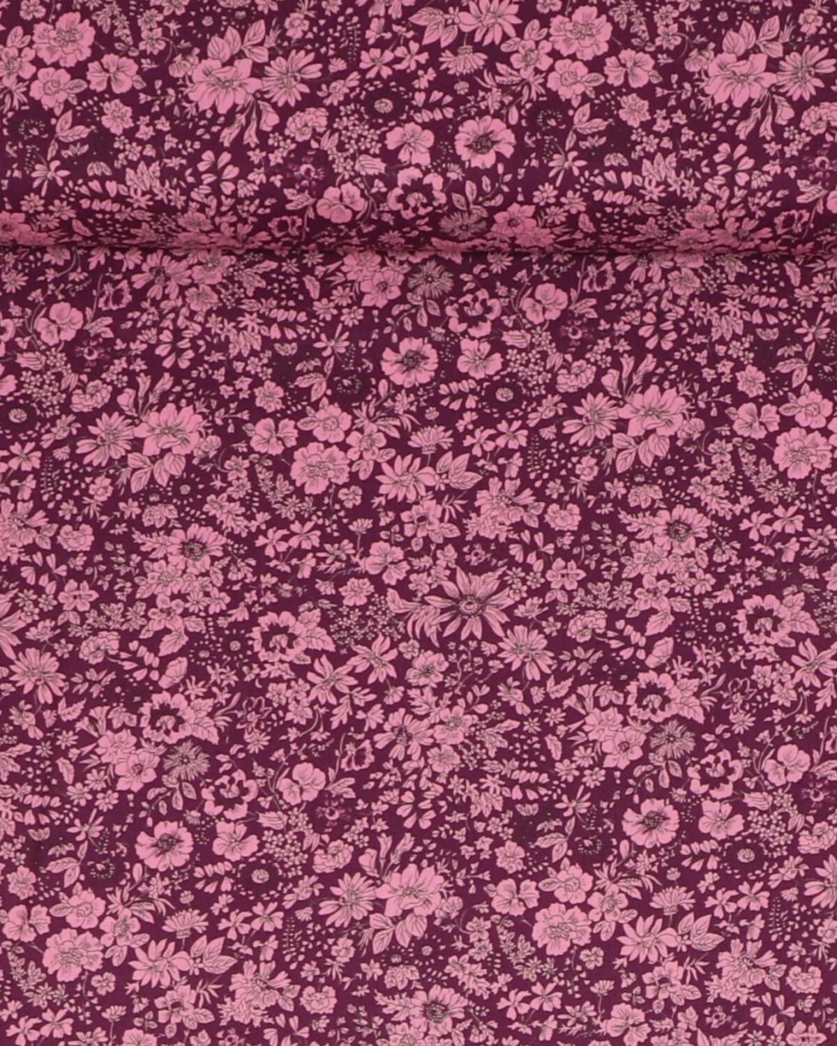 Emily Silhouette Flower, bordeaux/lys pink - Liberty