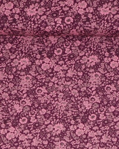 Emily Silhouette Flower, bordeaux/lys pink - Liberty