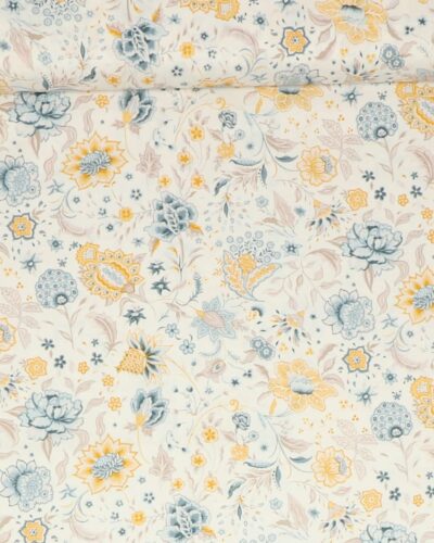 The artist´s home collection, blomster på hvid - Liberty