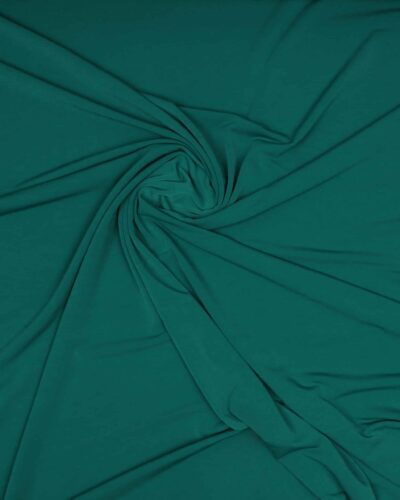 Mørk grøn - Polyester jersey