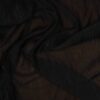 Sort m. glimmertråd - Chiffon, polyester