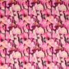 Luminous daydream, Svampe på auberginefarvet bund - Patchwork - RJR Fabrics