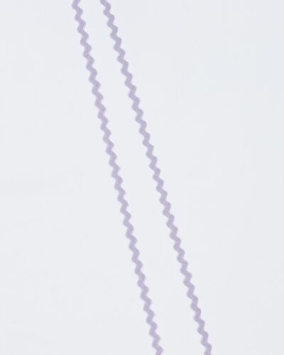 Zig-zag bånd - Lyselilla