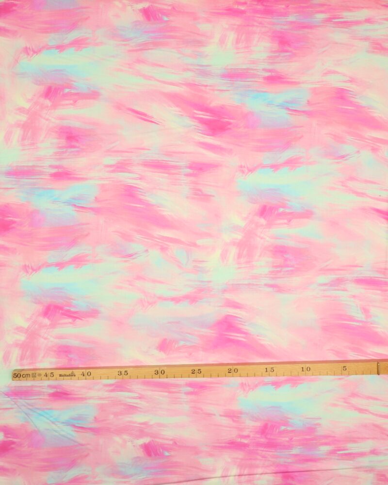 Luminous daydream, penselstrøg m. lyserød/pink - Patchwork - RJR Fabrics