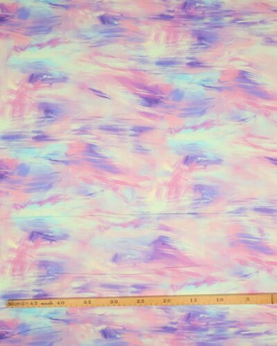 Luminous daydream, penselstrøg m. lilla - Patchwork