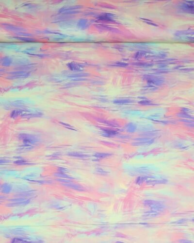 Luminous daydream, penselstrøg m. lilla - Patchwork