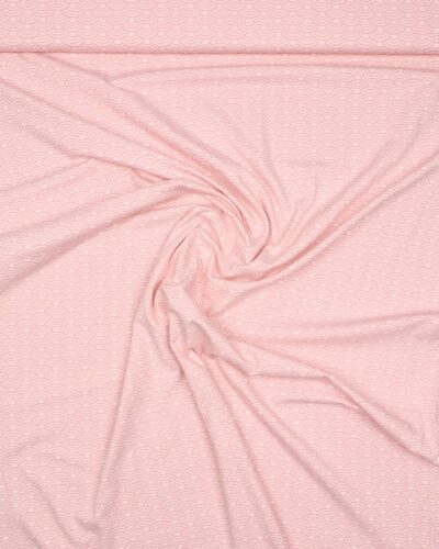 Lyserød med rosa bølger - Jersey