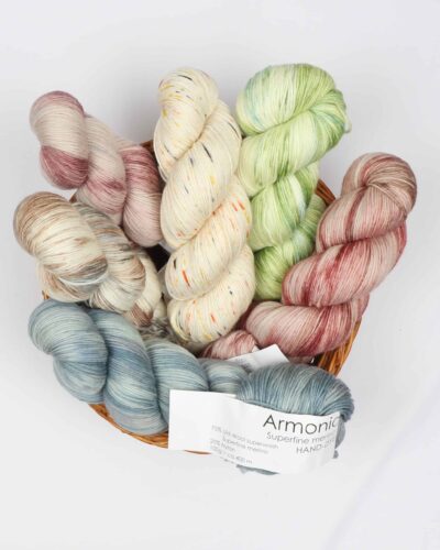 Armonia Hand-dyed fra Hjertegarn i mange farver