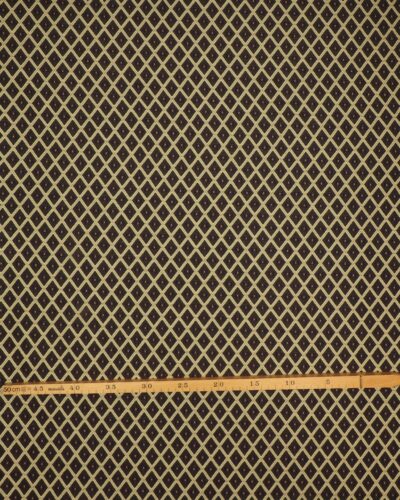 Sort, gylden m. en bordeaux prik - Gobelin