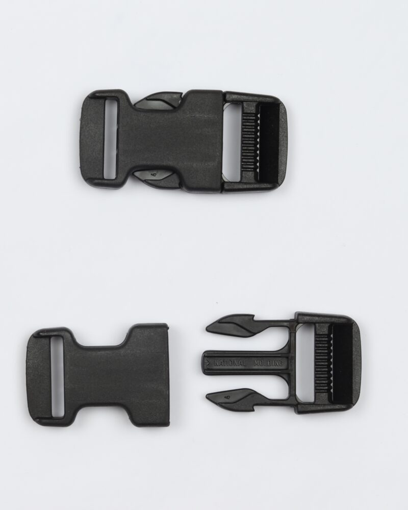 Klikspænder, sort (10 - 50 mm) -