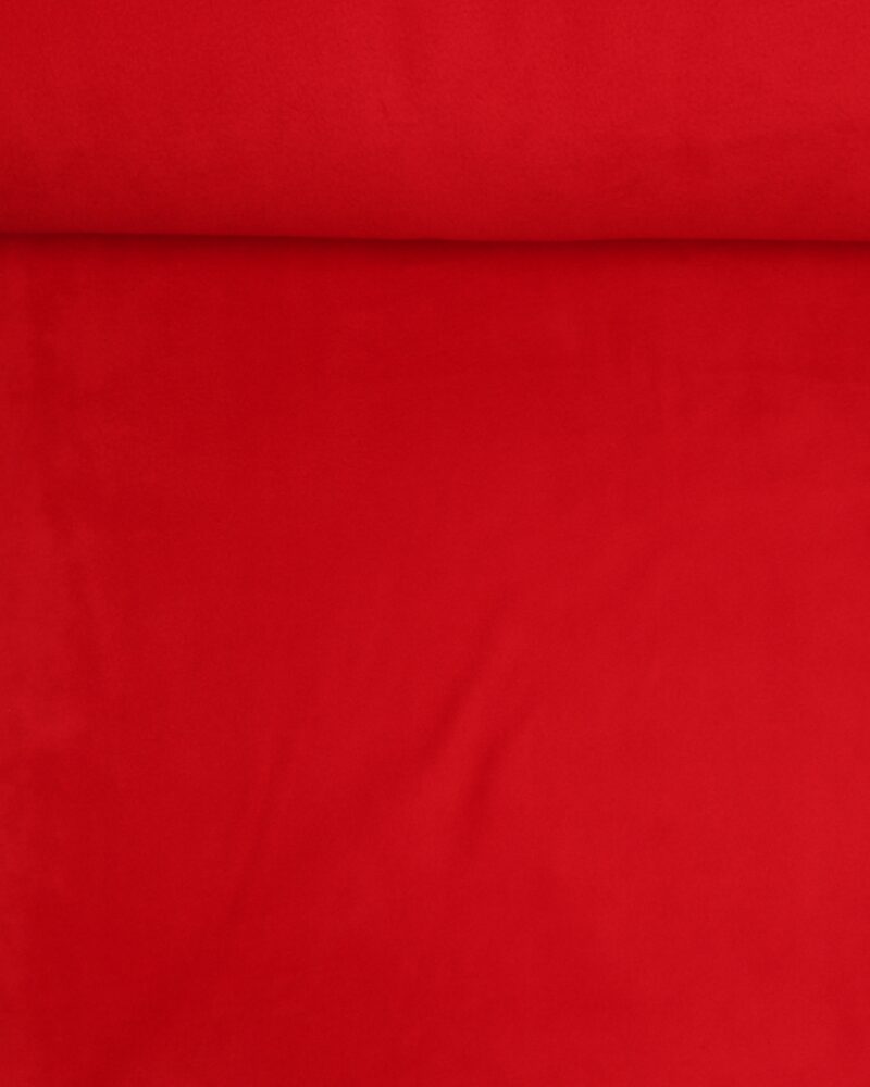 Mørk rød - Fleece - Ukendt