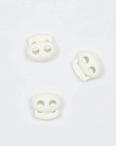 Hvid, 4 mm - snorestopper, dobbelt