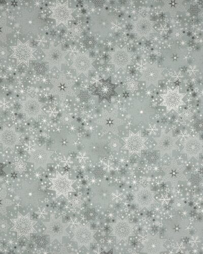 Star Sprinkle, grå med stjerner - Patchwork