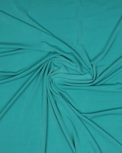 Petroleumsgrøn - Polyester jersey