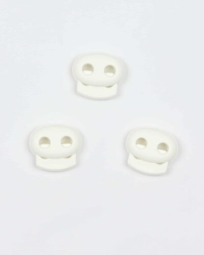 Hvid, 4,5 mm - snorestopper, dobbelt