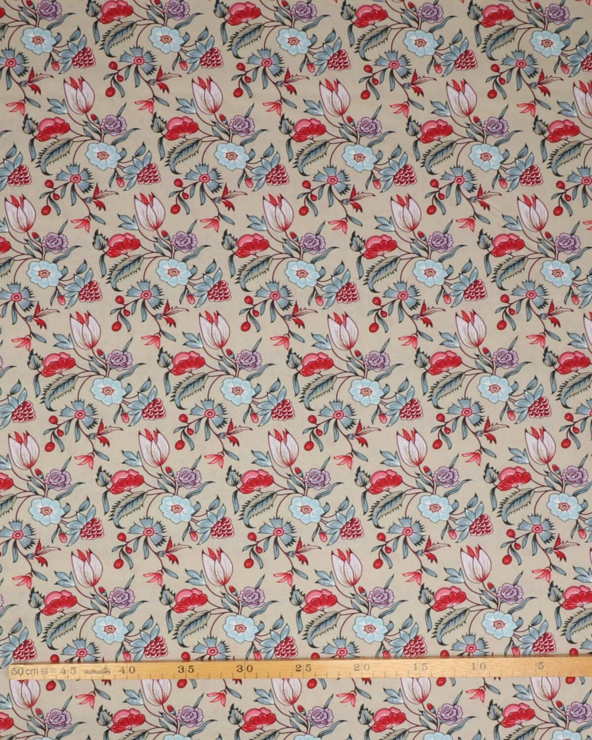 Atelier Glashouwer, blomster på beige - Patchwork - Billede 3