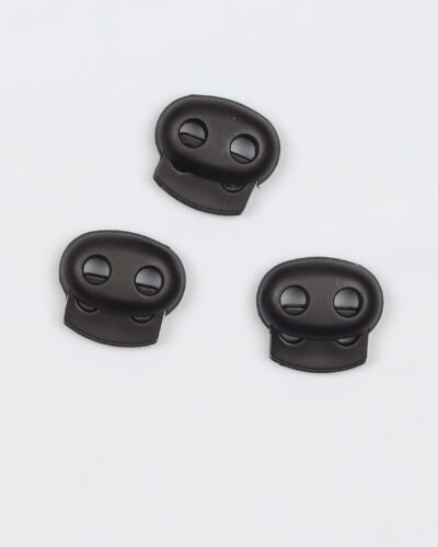 Sort, 4,5 mm - snorestopper, dobbelt